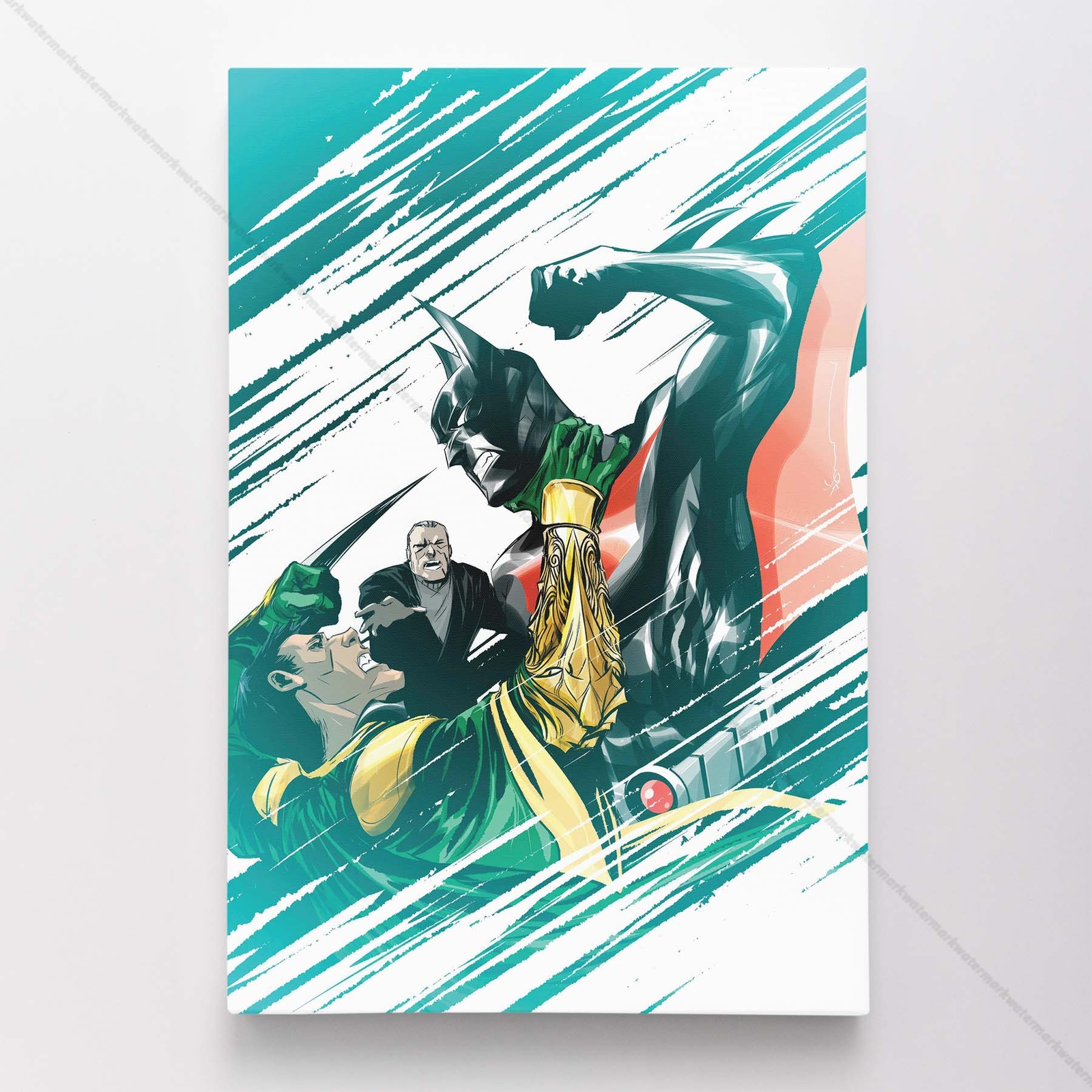 Batman Beyond Poster Canvas DC Comic Book Cover Art Print #1419