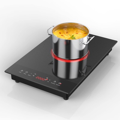 Electric Cooktop 12 Inch 110v, ANHANE Single Burner Electric Hot Plates 2000W ..