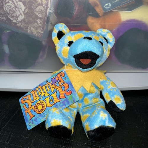 レアCrazyfingers;Grateful dead bear Grateful Dead Bean Bear Collectibles Crazy Fingers by Liquid