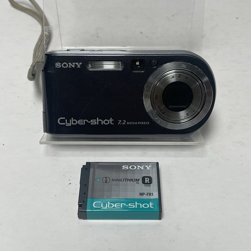 CAMERA ONLY ❌ Sony Cyber-Shot DSC-P200 7.2MP - Tested & Working ✅ *NO CORDS* ❌
