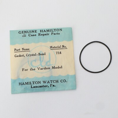 Vintage Hamilton Vardon Gasket Watch Material No: 714 New Old Stock (C3D21)