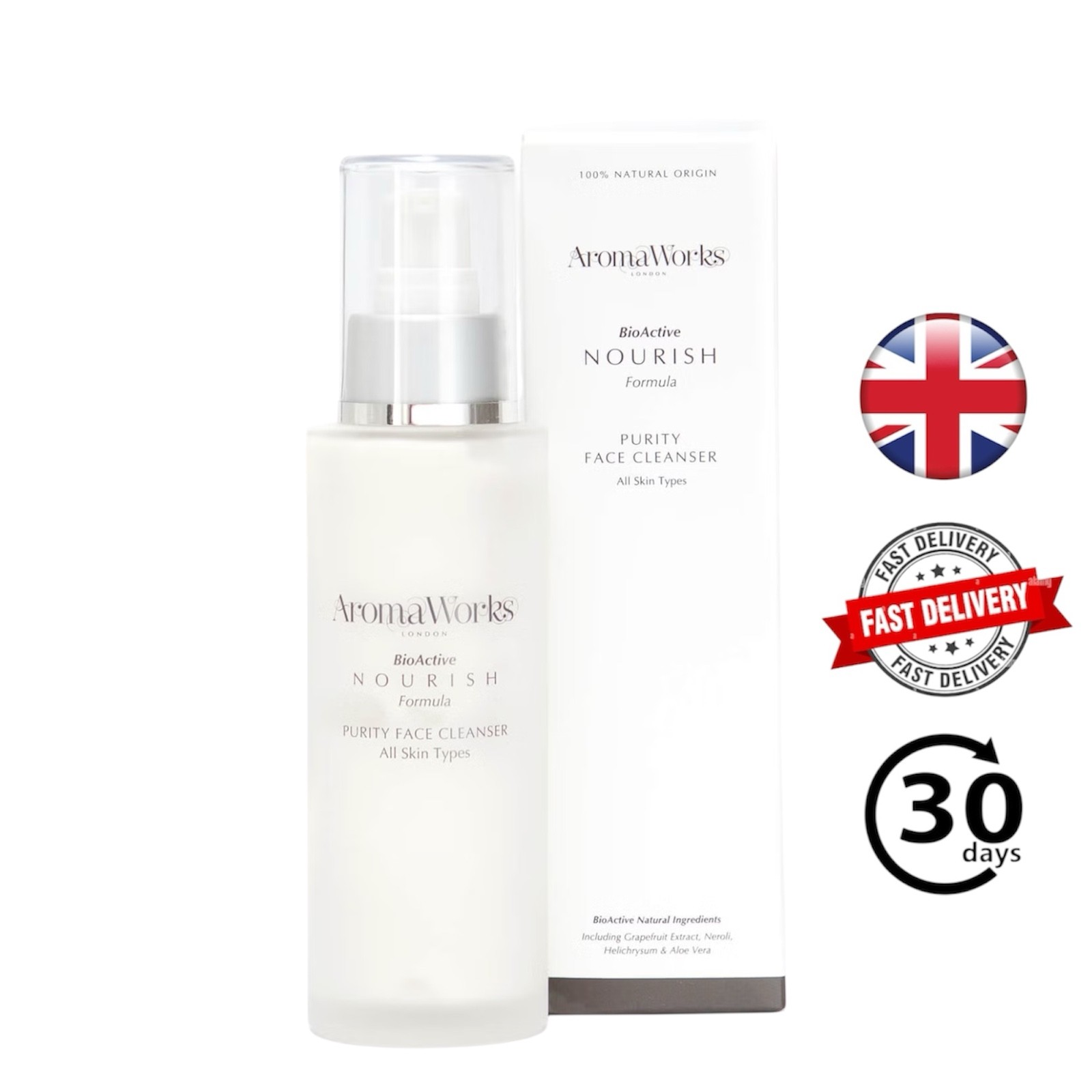 Aromaworks Nourish Purity Face Cleanser 100ml – Hydrating Daily Cleanser