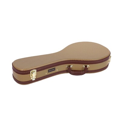 Crossrock Deluxe Wood Hard A-style Mandolin Case,guitar case hard guitar case