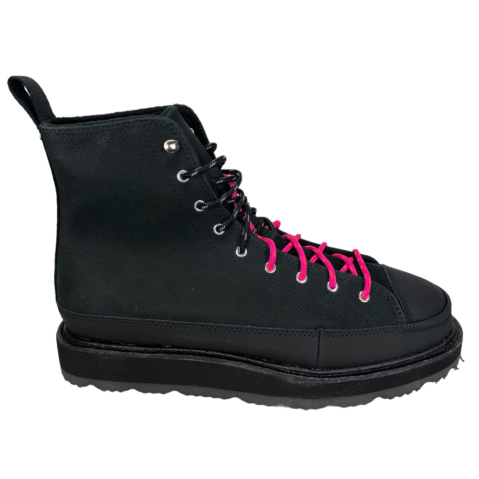 

Ботинки Converse Chuck Taylor Crafted Hi Black/Prime Pink 173213C (размер 9,5, мужские), Черный