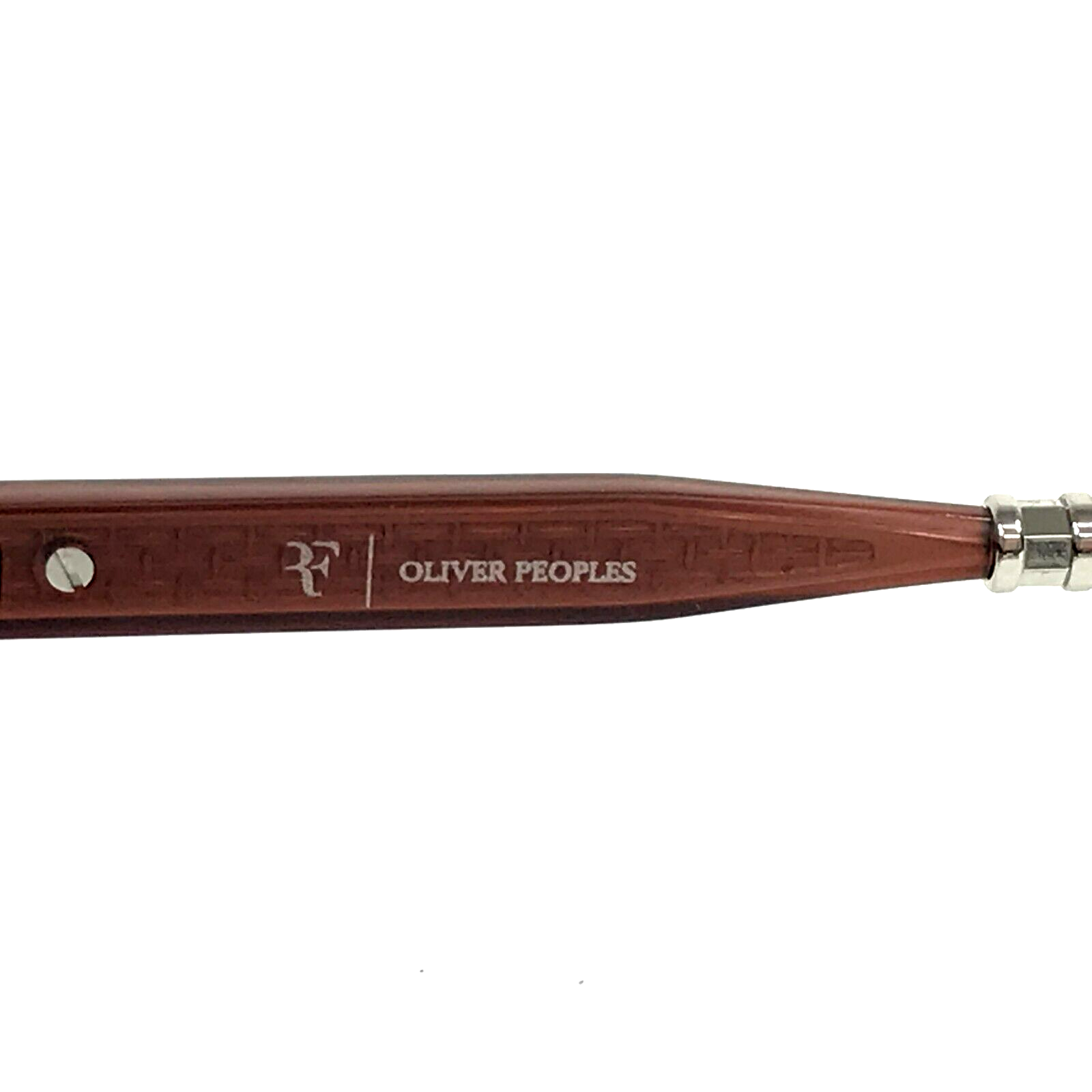 Pre-owned Oliver Peoples X Roger Federer Sunglasses Ov5556s 700253 R-4 Semi-matte Umber In Brown