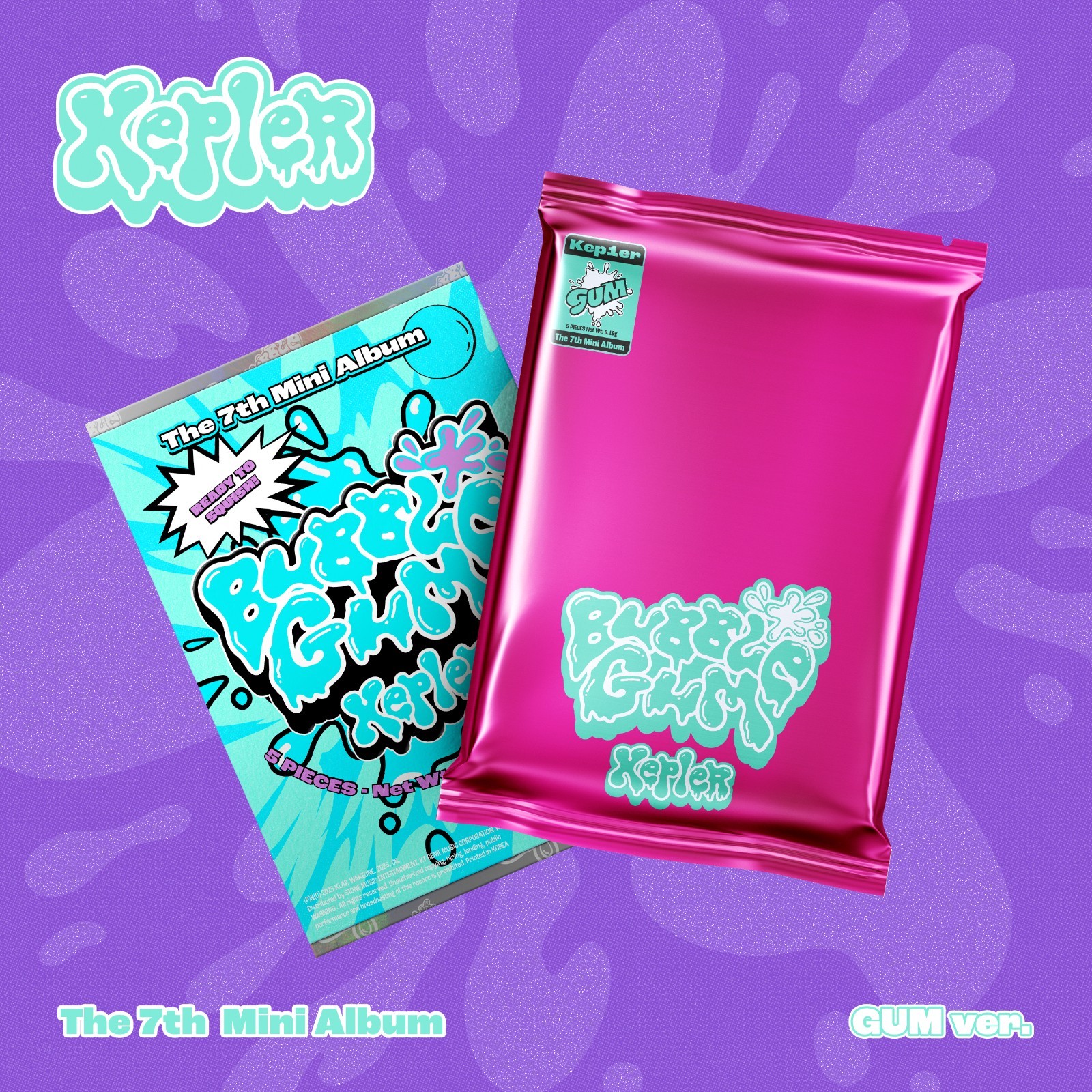 Kep1er BUBBLE GUM The 7th Mini Album Photobook Ver. ( BUBBLE