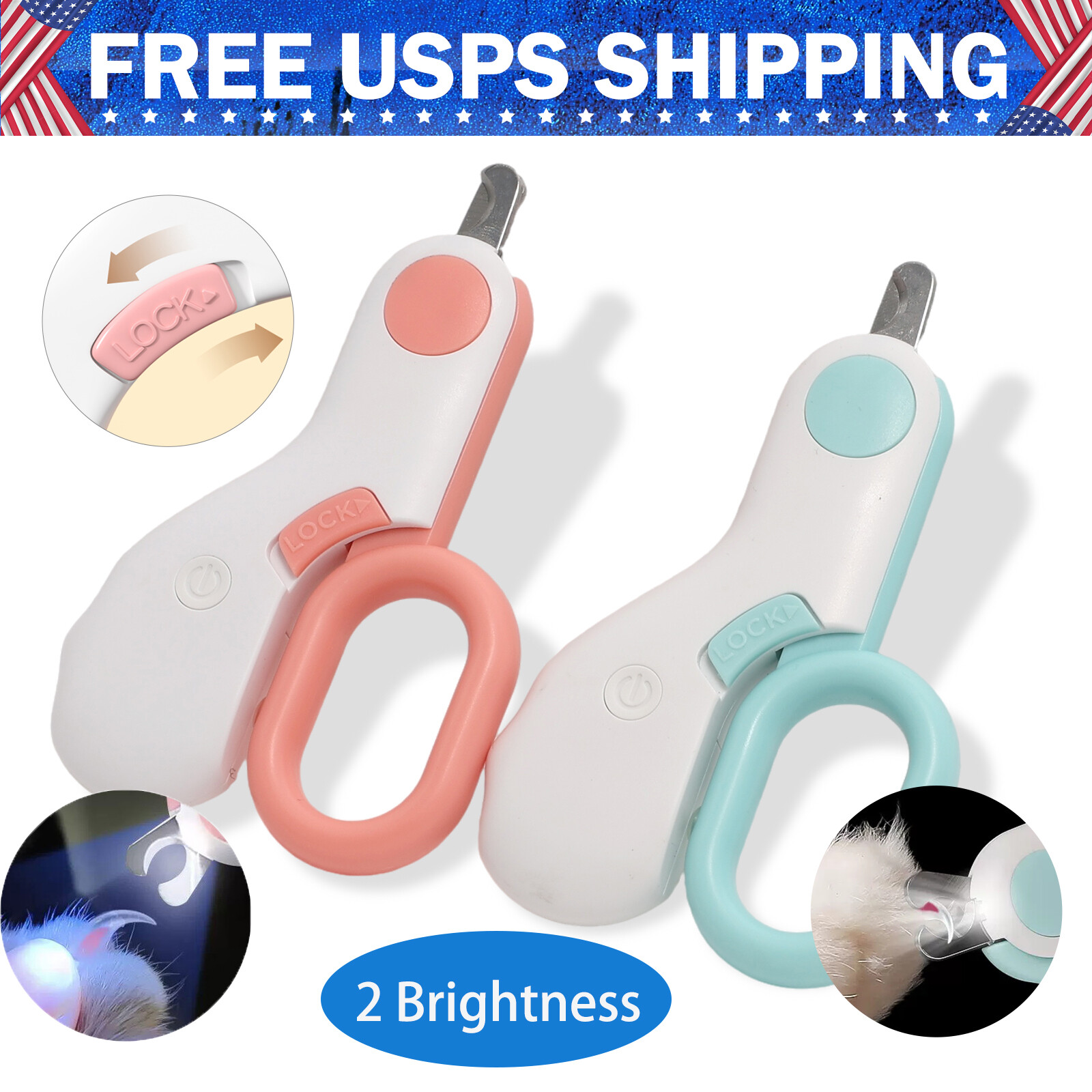 For Small Animals With Bright Led Lights