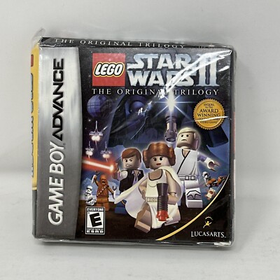 Lego Star Wars II The Original Trilogy Game Boy Advance GBA Sealed Box Wear