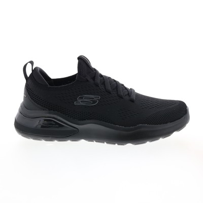 

Skechers Air Cushioning 232561 Мужские черные парусиновые кроссовки для образа жизни Обувь, Черный, Skechers Air Cushioning