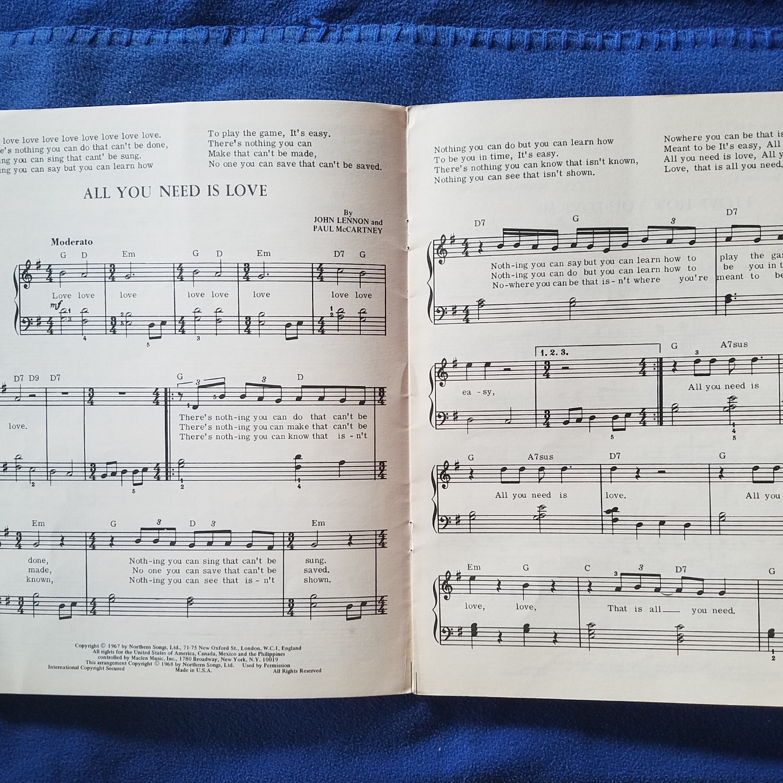 Brimhall Easy Piano Arrangements Issue No. 5 book. sheet music Wichita Lineman +