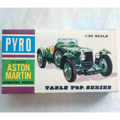 Pyro Table Top Series Le Mans Aston Martin 1/32 C321-50 Model Kit 1966