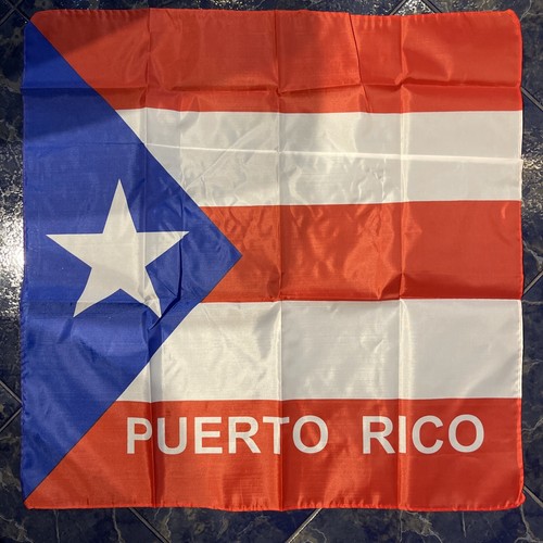 Puerto Rico￼ Flag Bandana Scarf Head Wrap Hat 21x21 Puerto Rico