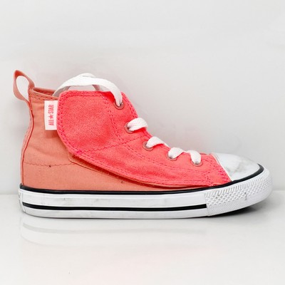 

Converse Girls CT All Star High 758181F Розовые повседневные кроссовки, размер 10, Розовый, Chuck Taylor All Star High