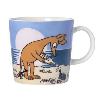 Moomin Mug Cup ARABIA Classic 0.3L Sniff Blue Brand New
