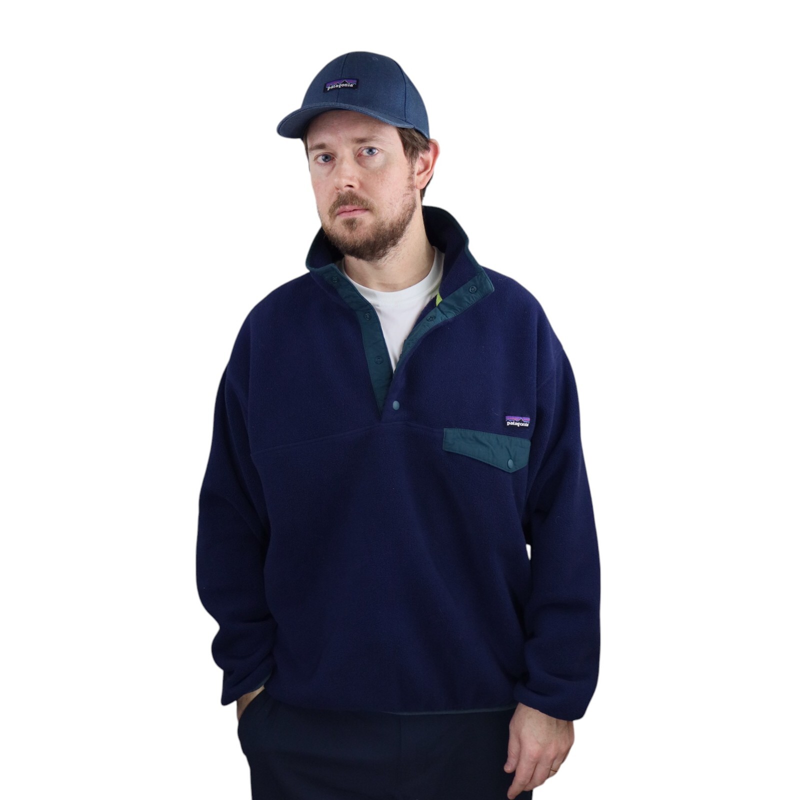 ジャケット・アウター patagonia/SYNCHILLA SNAP T XL size Patagonia Aztec Snap-T Synchilla Fleece Pullover Jacket