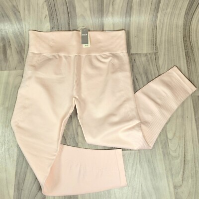Aerie Chill Play Move 7/8 Feel Smooth Leggings Womens Large Pink High Waist NWT