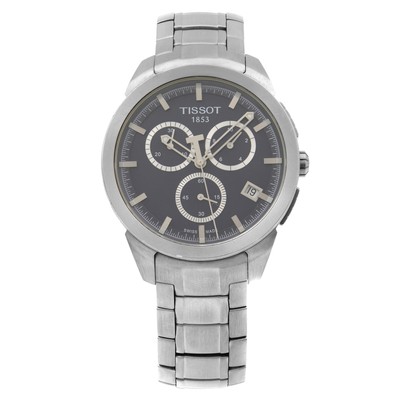 Tissot TSport Chrono Titanium Blue Dial 