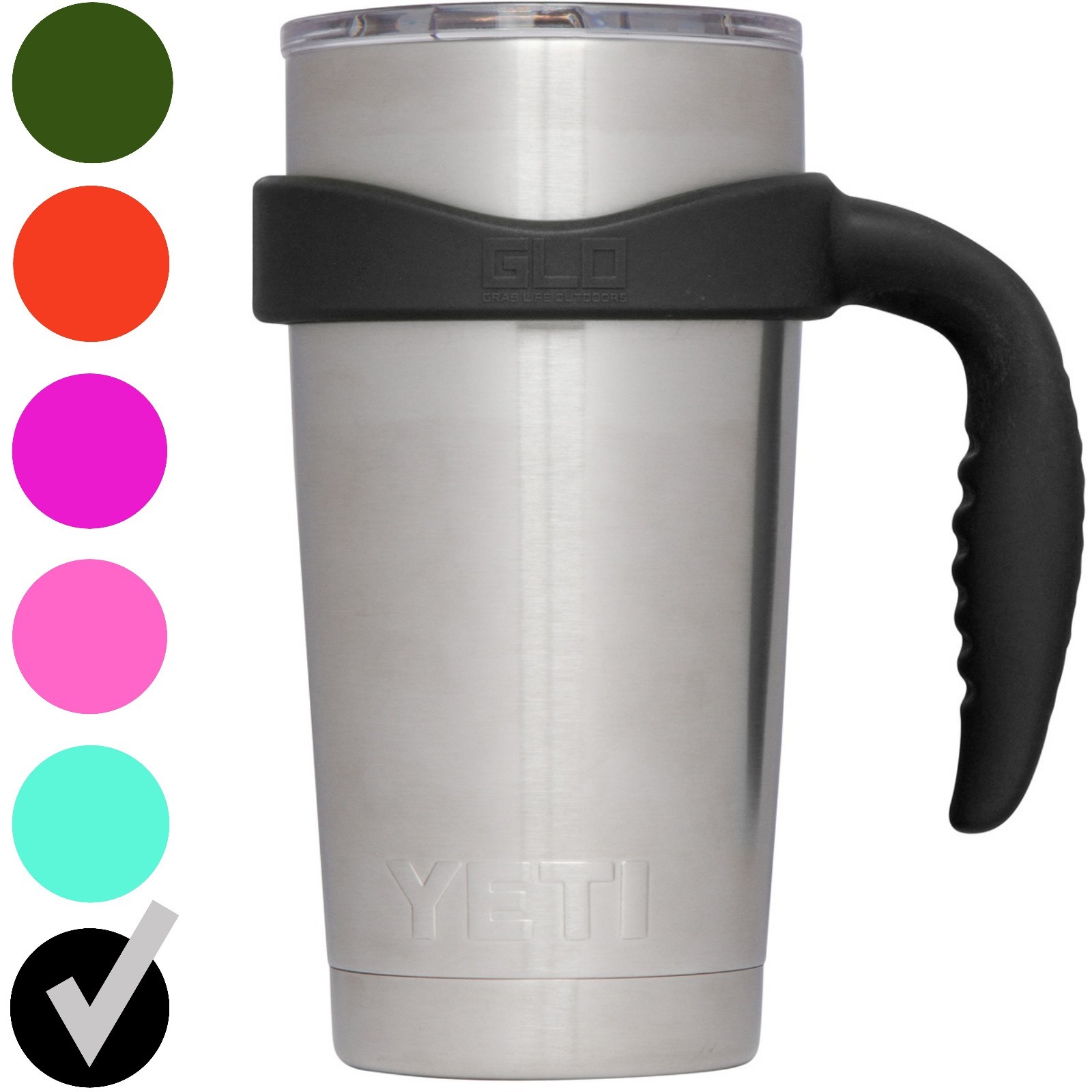 Tumbler Handle - By Grab Life Outdoors®, Fits Yeti, Ozark T