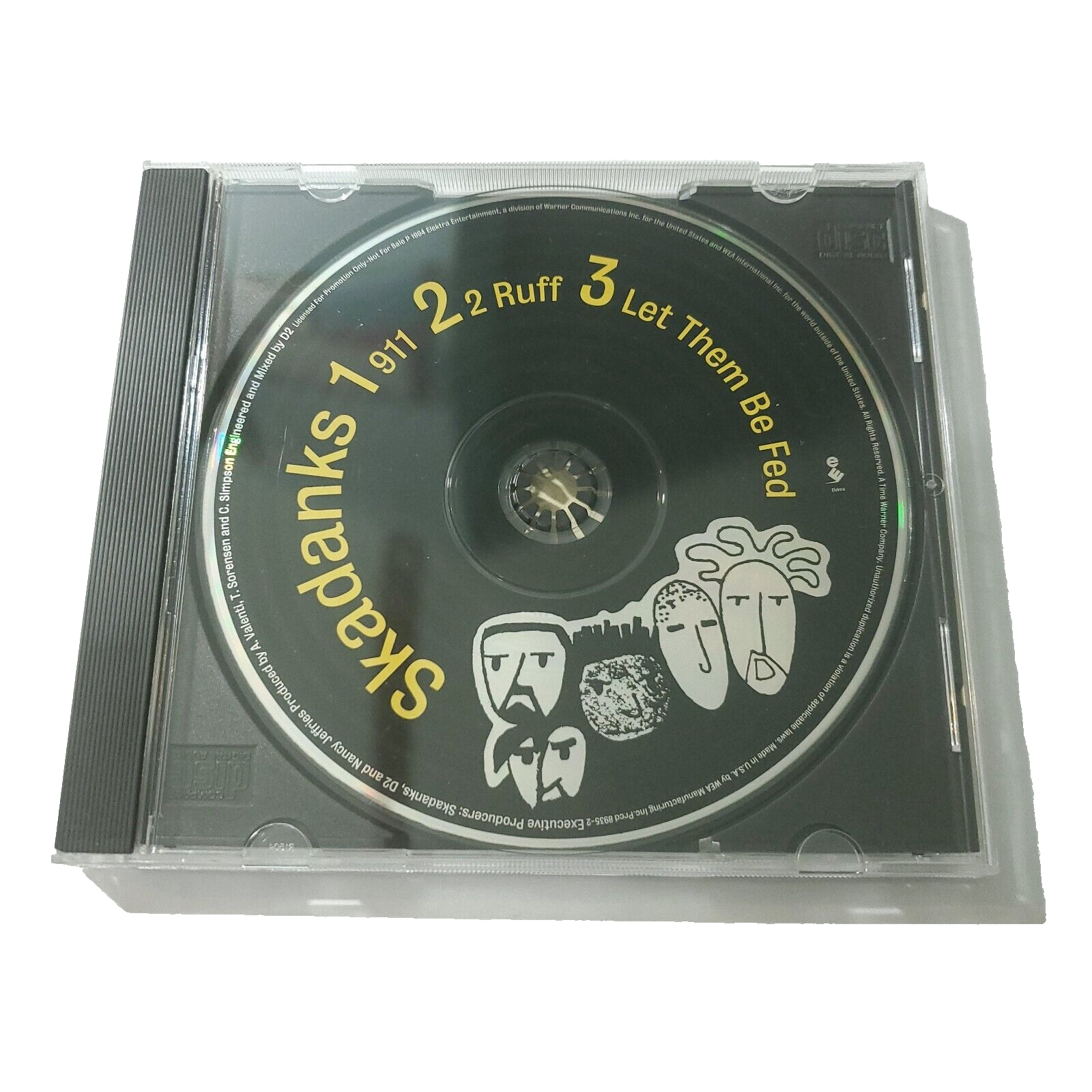 Skadanks 911 EP CD 1994 Promo Limited Edition 2Ruff Let Them