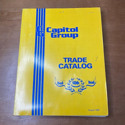 1996 Capitol Group Trade Catalog HVAC, Plumbing, Mechanical Trades 165 pg