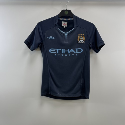 Manchester City Away Football Shirt 2010/11 Children's M