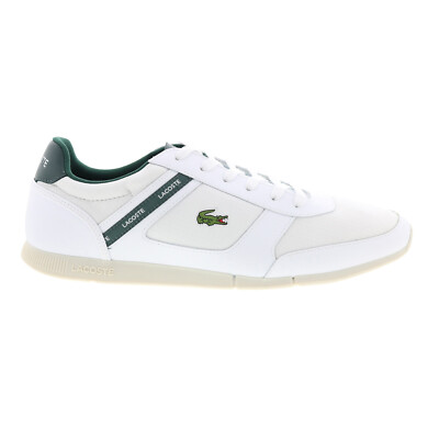

Lacoste Menerva Sport 0121 1 Мужские Белые Холстовые Кроссовки Lifestyle Обувь, Белый, Lacoste Menerva Sport 0121 1
