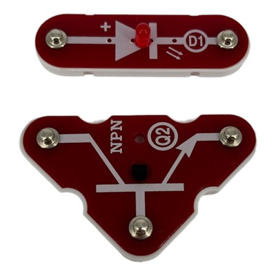 Replacement Transistor Red LED Circuit Maker Sound Plus 200 Elenco Edu-Toys