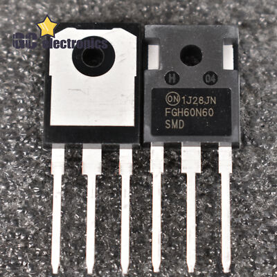 10Pcs FGH60N60SMD G60N60 FGH60N60 Transistor TO-247 FGH60N60 600V 60A IGBT new