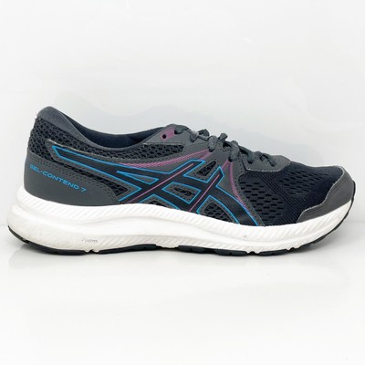 

Женские кроссовки Asics Gel Contend 7 1012A911 черные кроссовки размер 8, Черный, Gel Contend 7
