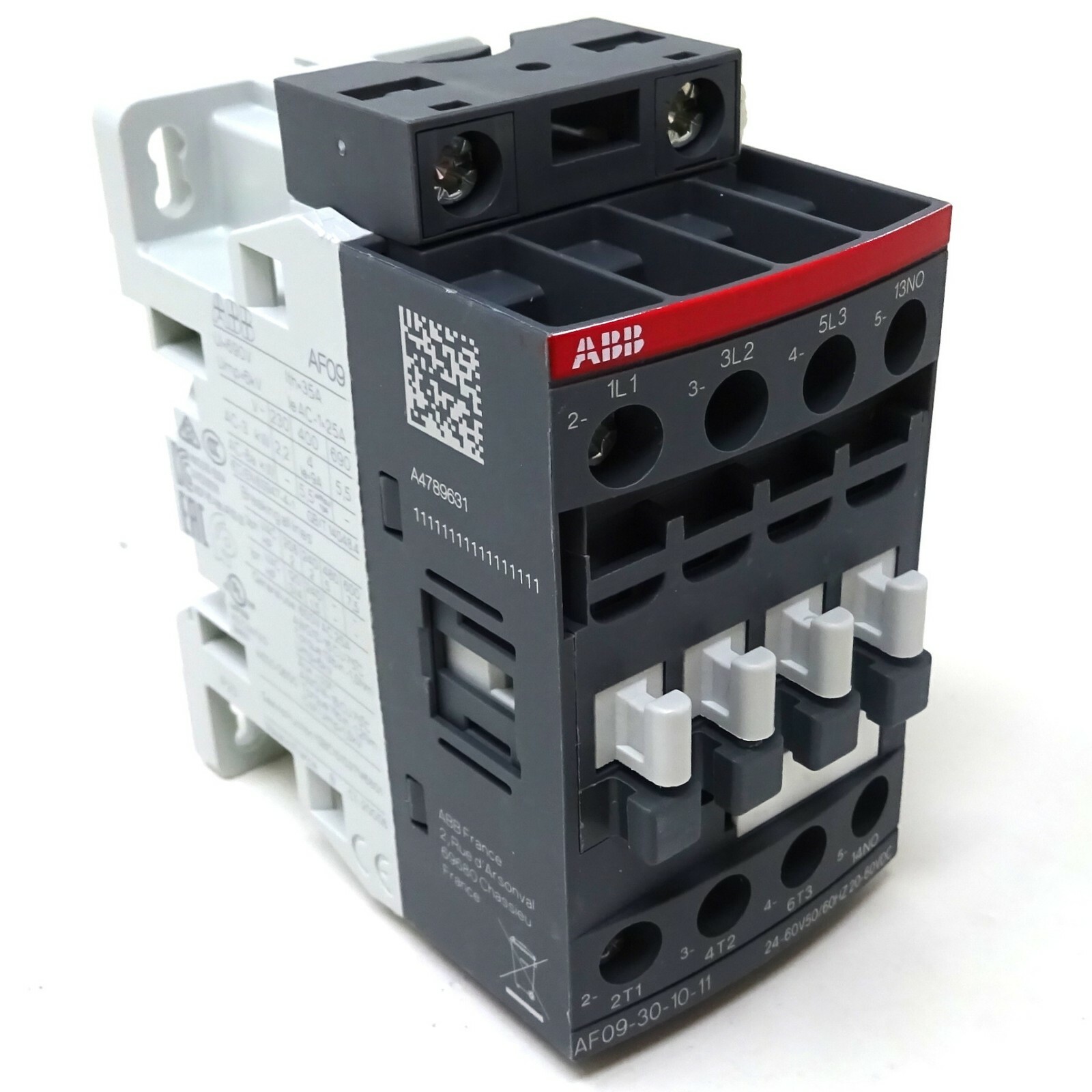 Contactor AF09301011 ABB 4kW 24VAC/DC 1NO 1SBL137001R1110 eBay