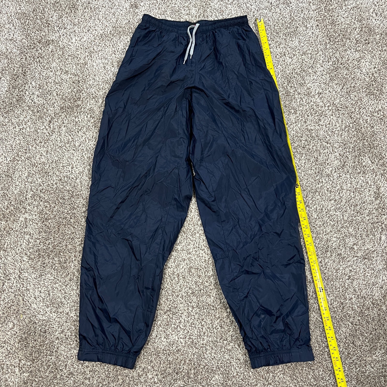 パンツ 90s Nike side full zip tech nylon pants Vintage Nike 90's Men's Nylon Track Pants Lined Full Zip