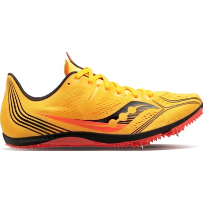 

Saucony Men Endorphin 3 Spike ViZiGold | ViZiRed 13 M Athletic