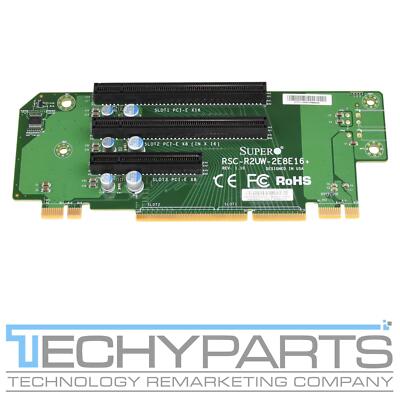 Supermicro RSC-R2UW-2E8E16+ 2U LHS WIO & PCI-Express x8 x16 Riser Card