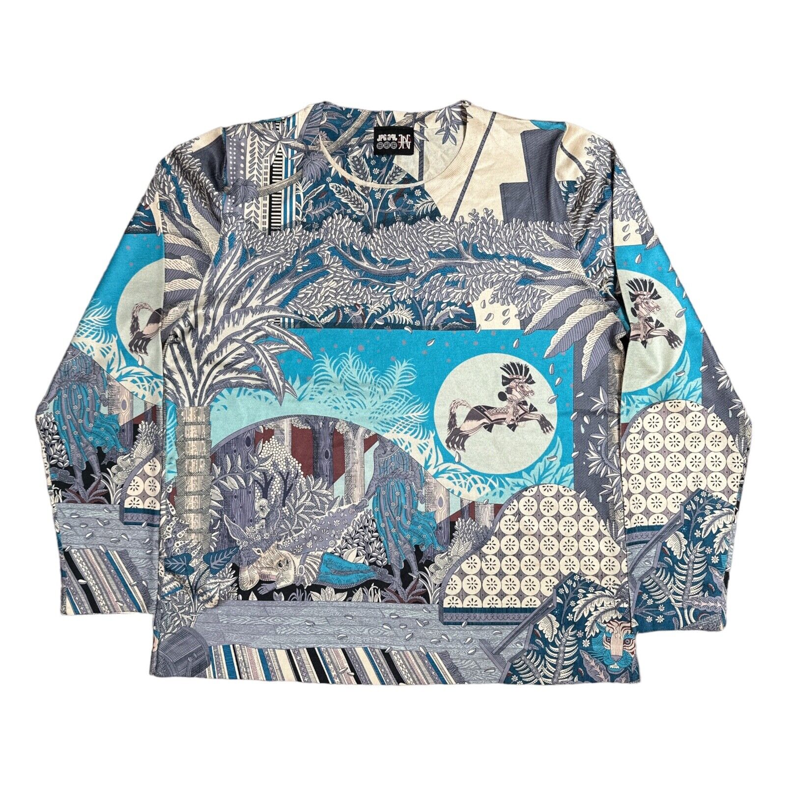 Vintage JPG Jean Paul Gaultier Japan Silk Blend All Over Vintage JPG Jean Paul Gaultier Japan Silk Blend All Over