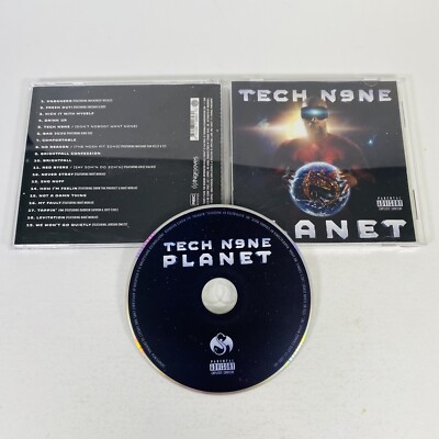 Tech N9ne - Planet (Audio CD, 2018) Strange Music - Midwest Gangsta Rap - Tested