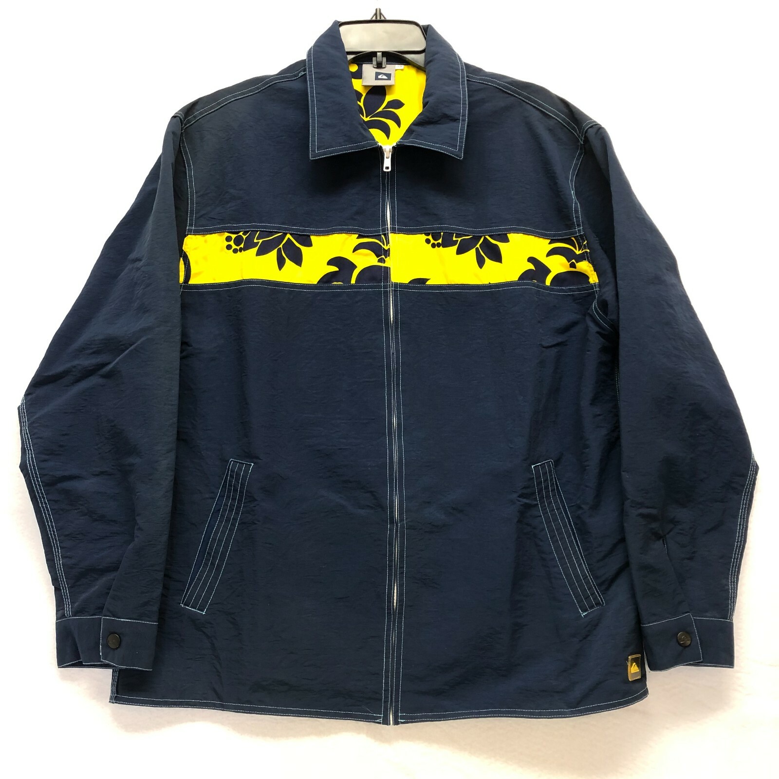Quiksilver ジップ フード ジャケット ビンテージ スケート サーフ 90s vintage Quiksilver Jacket Surf Skate - メルカリ