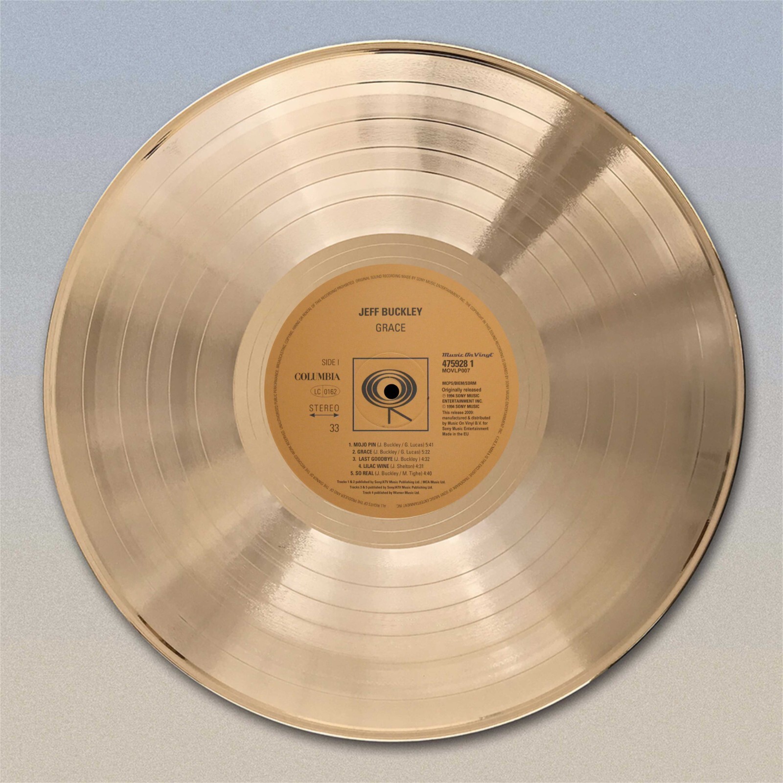 Jeff Buckley Grace廃盤 限定 GOLD LPレコード Jeff Buckley 