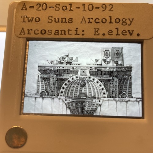 アート・デザイン・音楽 The Arcology of Paolo Soleri SOLERI, Paolo. Visionary Cities: The Arcology of Paolo