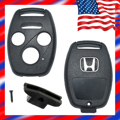 NEW FOR 2006 - 2012 Honda Civic WITHOUT chip holder Remote Key Fob Shell Case