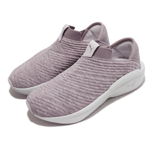 Женские кроссовки без шнурков Puma Enlighten Wns Quail Purple White 376446-01