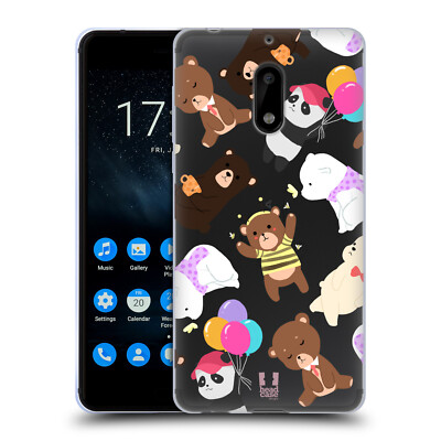 HEAD CASE DESIGNS LOVELY ANIMALS SOFT GEL CASE FOR NOKIA PHONES 1