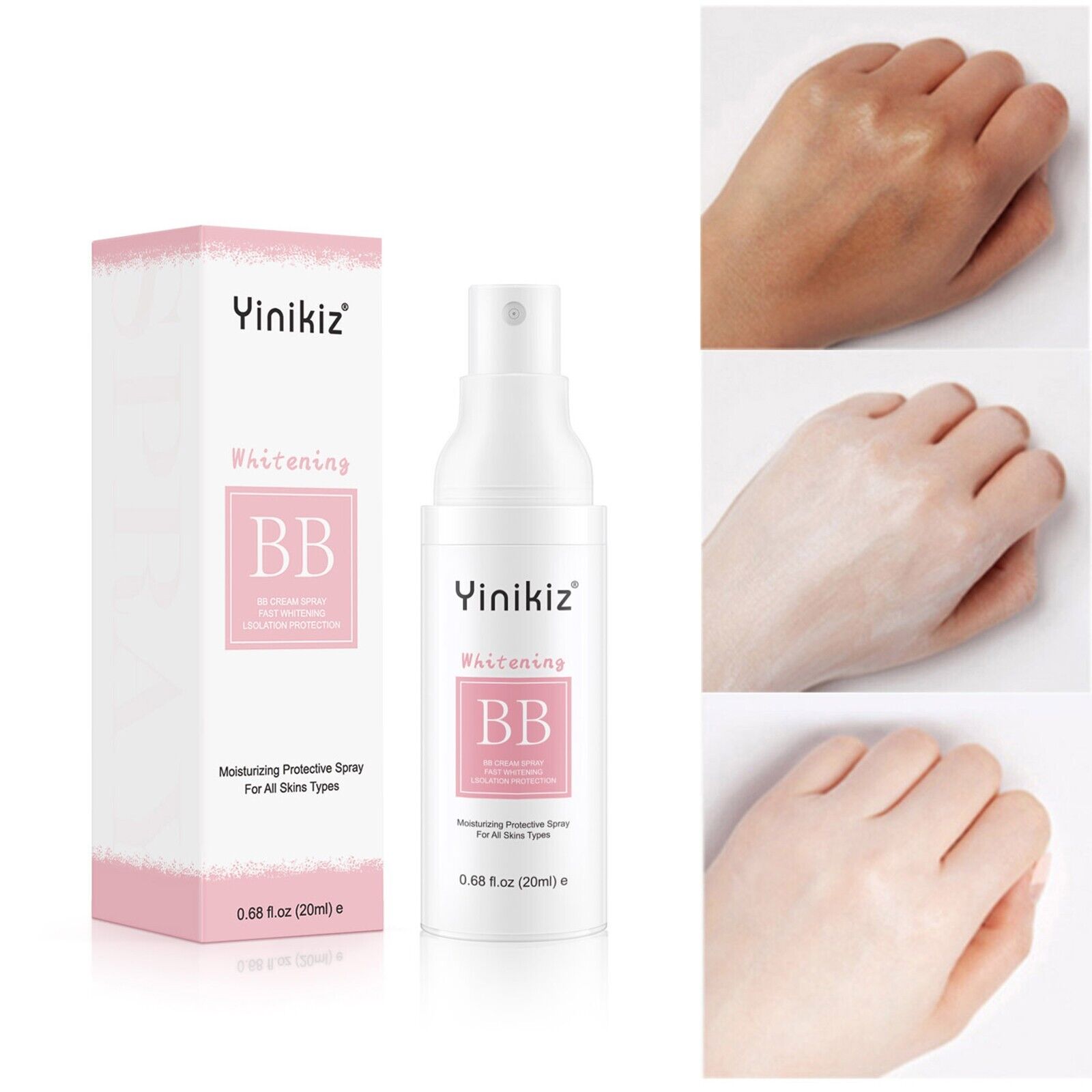 Brightening Concealer Whitening Spray Makeup 20ml Spray Skin