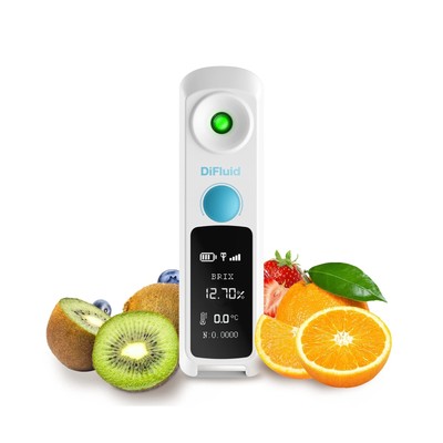 DiFluid Digital Brix Refractometer 0-32% Range Brix Meter, ±0.1% Precision,