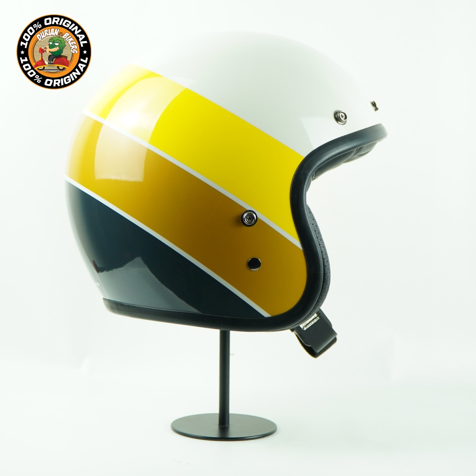 BELL 500TXJ IVORY size xs (56〜57) Bell Custom 500 Motorcycle Open Face Helmet Gloss White DOT
