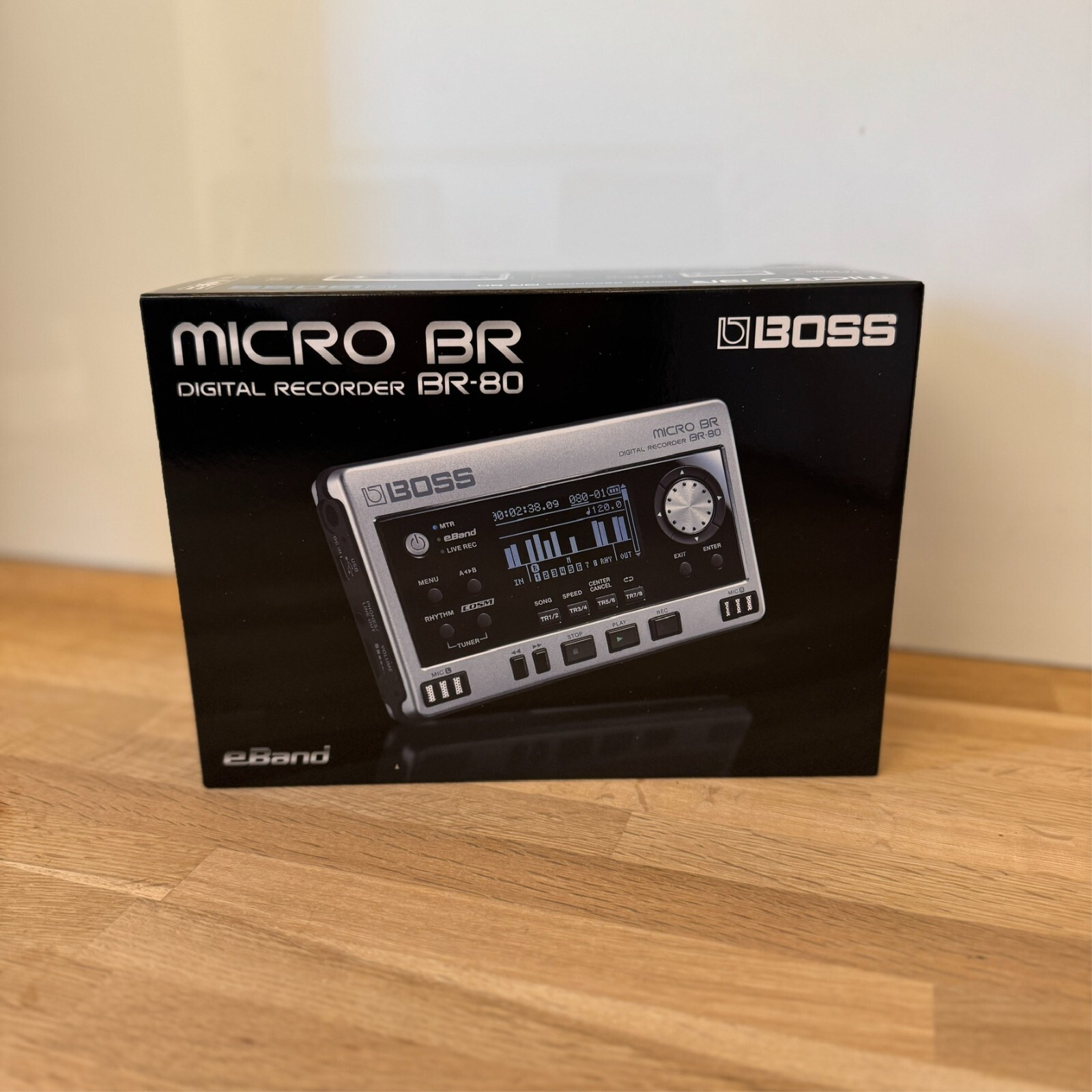 デジタルレコーダー BOSS MICRO BR BR-80 Boss MICRO BR BR-80 8-channel Digital Recorder | Sweetwater