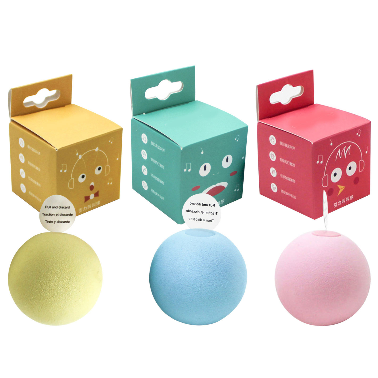 Intelligent Self-propelled Cat Toy Automatic Rolling Ball Pet Training Electric
