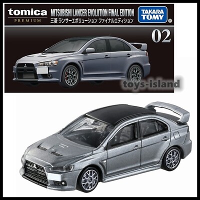 TOMICA PREMIUM 02 MITSUBISHI LANCER EVOLUTION X FINAL EDITION TOMY 2023 Nov New