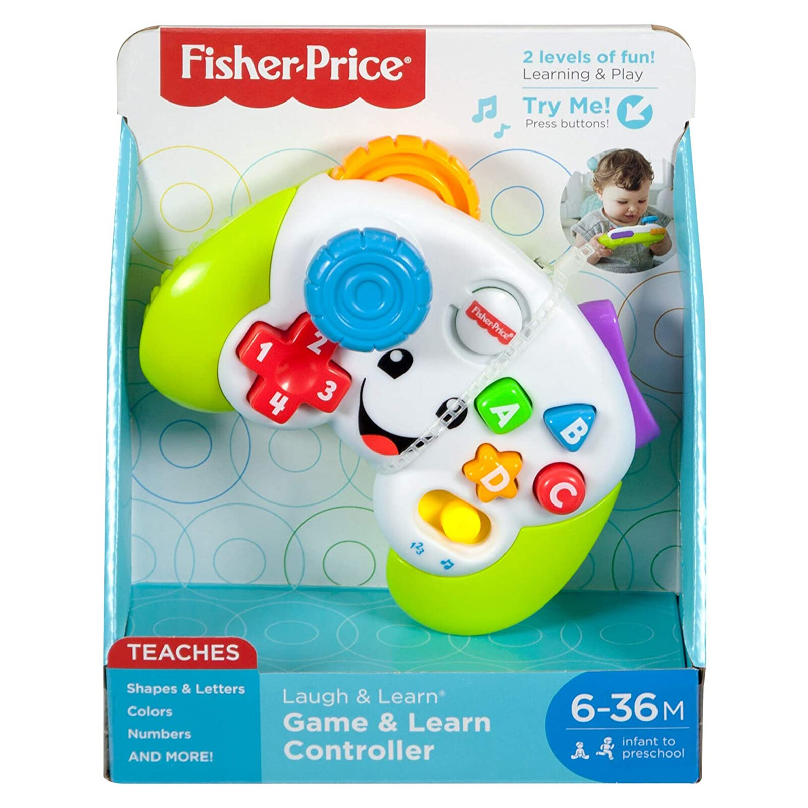 Игровой и познавательный контроллер Fisher Price Смейся и учись НОВЫЙ В НАЛИЧИИ для детей и младенцев