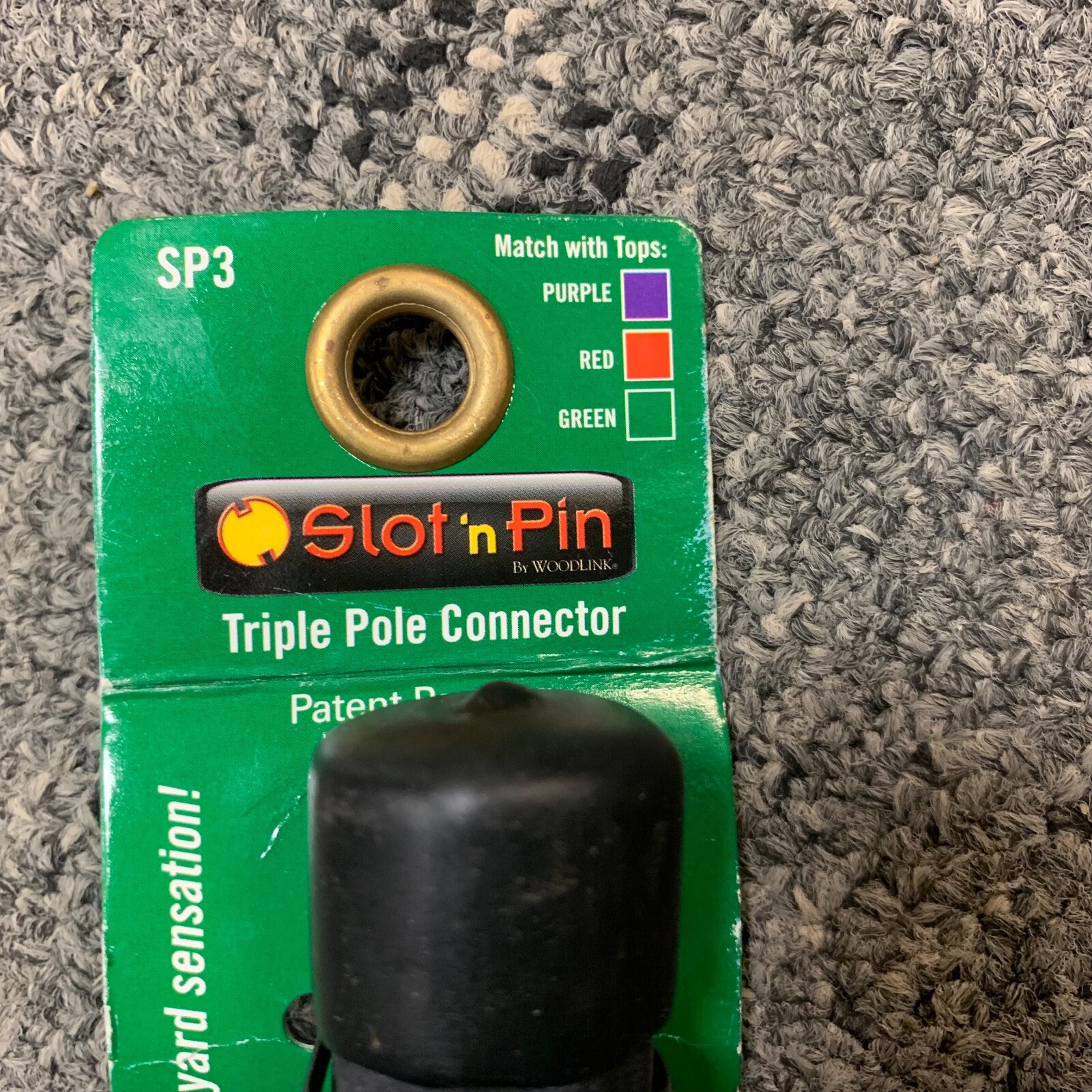 WOODLINK LTD. SLOT N PIN TRIPLE P0LE CONNECTOR