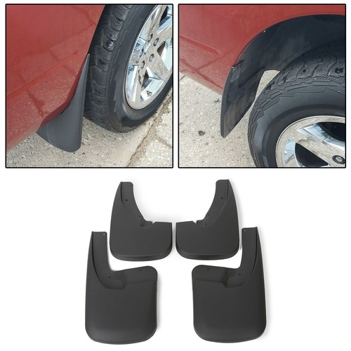 For 09-18 Dodge Ram 1500 2500 3500 Front & Rear Splash Guards Mud Flaps